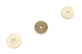 Three coins DKK Royalty Free Stock Photo