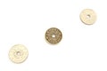 Three coins DKK Royalty Free Stock Photo