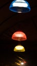 Three color lamp Royalty Free Stock Photo