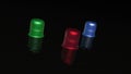 Three color thimbles