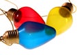 Three Colorful Bulbs