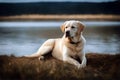 three colours labrador line cute row obedient dog friends sister laying garden black best friend retriever