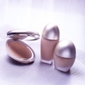 Three cosmetic objects Royalty Free Stock Photo