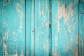 Texture of an old wooden turquoise door. the blue paint is peeling, cracked. vintage texture, background for your text Royalty Free Stock Photo