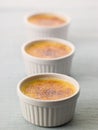 Three Creme Brulees