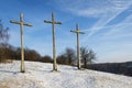 Three Crosses Hill in Kazimierz Dolny Royalty Free Stock Photo