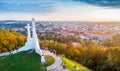 Three crosses hill in Vilnius