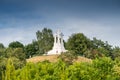 Three crosses hill in Vilnius Royalty Free Stock Photo