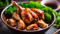 Three-Cup Chicken (San Bei Ji)