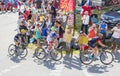 Three Cyclists on Col du Glandon - Tour de France 2015