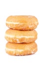 Three delicious donuts Royalty Free Stock Photo