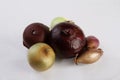 Three Different kinds of Onions Royalty Free Stock Photo