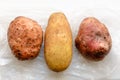 Three Different Potatoes