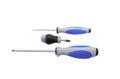 Three different screwdrivers Royalty Free Stock Photo
