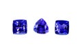 Three Different Tanzanite Stones