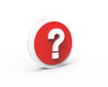 Question fault mark icon