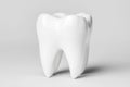 Three-Dimensional Model of a Human Tooth Royalty Free Stock Photo