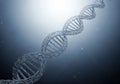 A three-dimensional representation of a DNA double helix Royalty Free Stock Photo