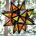 Three Dimensional Star - Warm Colors