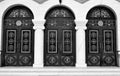 Three doors of Orthodox Church. Royalty Free Stock Photo