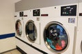 Three dryers in a row