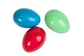 Three easter eggs Royalty Free Stock Photo