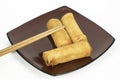 Three Egg Rolls and Chopsticks