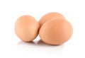 Three eggs Royalty Free Stock Photo