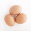 Three eggs