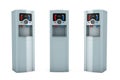 Three Electric water coolers