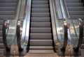 Three escalators