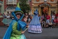 Three Fairies of Sleeping Beauty in Disney Festival of Fantasy Parade at Magic Kigndom 9