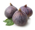 Three figs Royalty Free Stock Photo