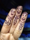 the three finger friends with different nature