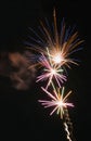 Three Firework Bursts