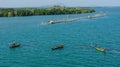 Three fishing boats Royalty Free Stock Photo