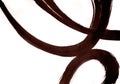 Three flexible arc lines create a harmonious composition in an abstract style profit