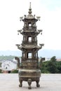 Three foot Copper censer