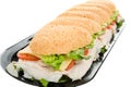 Three Foot Turkey Sandwich Royalty Free Stock Photo