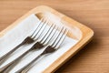 Three Forks with Three Tines Royalty Free Stock Photo