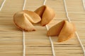 Three fortune cookies