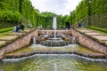 Three fountains bosquet in Versailles park, Paris, France