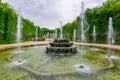 Three fountains bosquet in Versailles park, Paris suburbs, France