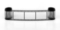 Three frames of the filmstrip Royalty Free Stock Photo