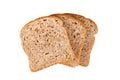 Three fresh bread slices Royalty Free Stock Photo