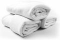 Three fresh clean cotton towels