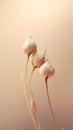 Three garlic bulbs are shown in a photo, AI