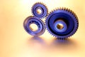 Three gears Royalty Free Stock Photo