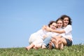 Three girlfriends Royalty Free Stock Photo