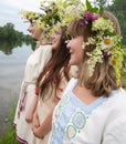 Three girls Royalty Free Stock Photo